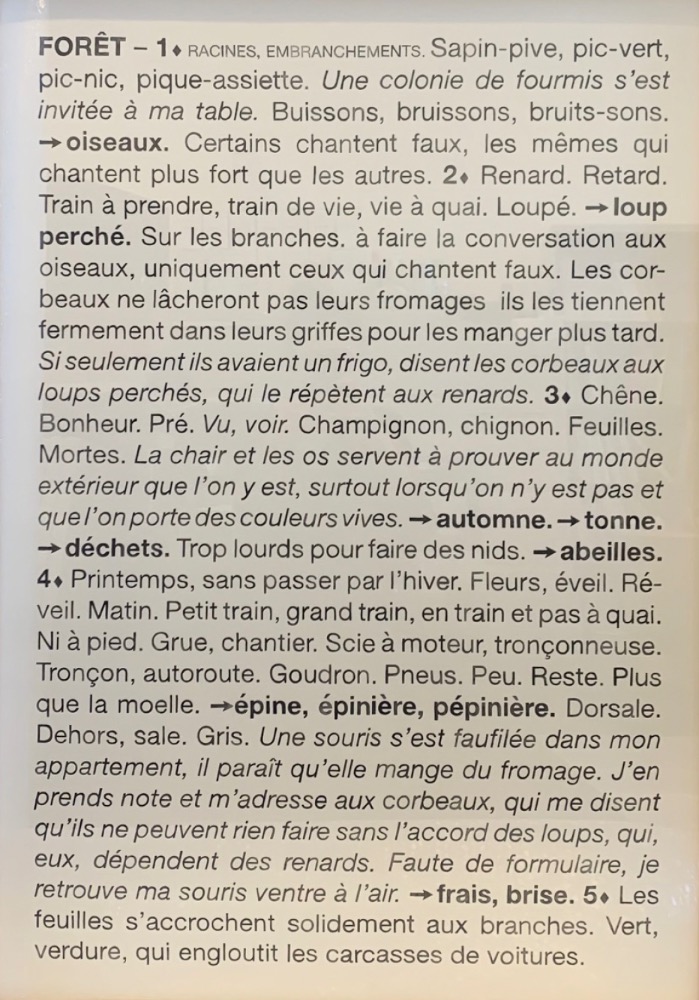 SORENSEN Julia, Effaire_ Forêt